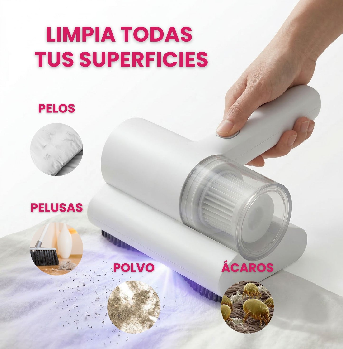 ASPIRADORA ANTIÁCAROS